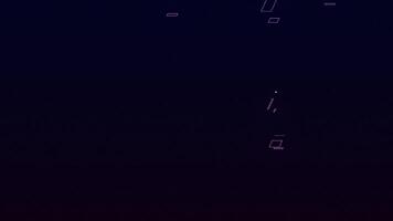 geometric transition slices on a black background video