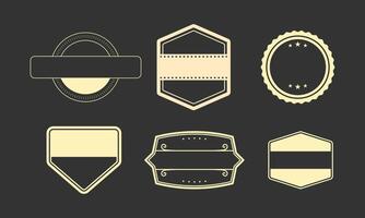 Retro Badge and Label Collection vector