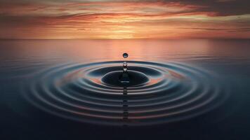 drop of water photo