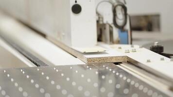 machine for gluing laminate edges in furniture production video