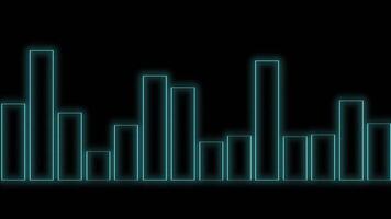 audio level bar animation video