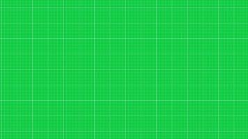 Grid graph pattern moving horizontally seamless loop animation overlay effect on green screen background video