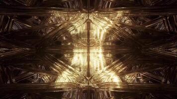 Abstract background motion with Light fractal design video