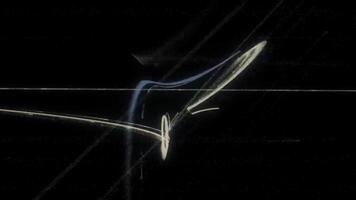 Abstract background motion with Light fractal design video