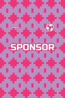 Jersey sublimation diagonal repetition for soccer football cycling motocross pattern background vector