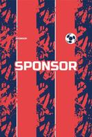 Jersey sublimation text effect anime pattern design for football cycling motocross vector