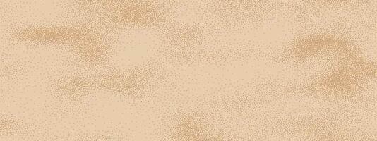 Noise gradient texture. Random gritty background. Monochrome halftone pattern. Irregular beige backdrop. Vintage grunge background. vector