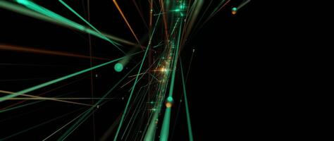 3d animation, abstract loop background digital plexus background and lines dots video