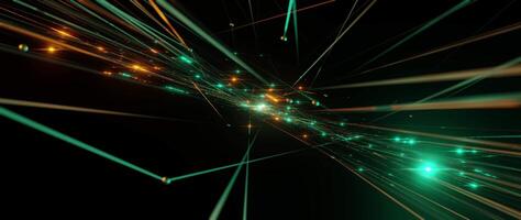 3d animation, abstract loop background digital plexus background and lines dots video