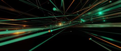 3d animation, abstract loop background digital plexus background and lines dots video