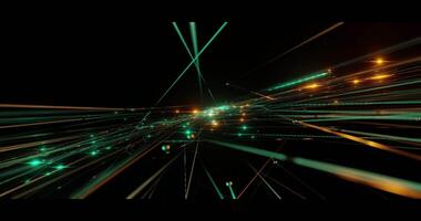 3d animation, abstract loop background digital plexus background and lines dots video