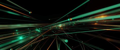 3d animation, abstract loop background digital plexus background and lines dots video