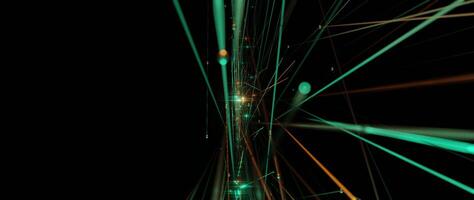 3d animation, abstract loop background digital plexus background and lines dots video