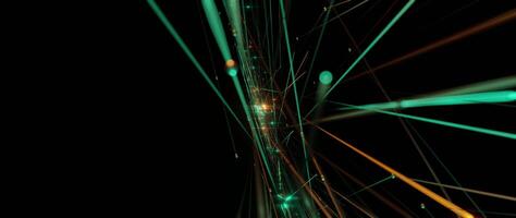 3d animation, abstract loop background digital plexus background and lines dots video
