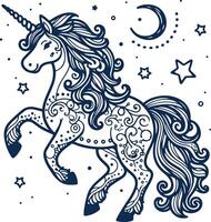Line Art Design for Advanced Coloring Enthusiasts vector