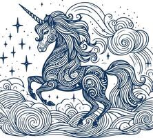 Intricate Vectors Line Art for an Immersive Coloring Experience