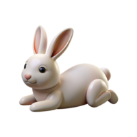 3D render Rabbit png