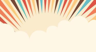 abstract line 1990's years design background art vector