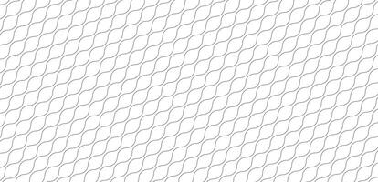 Seamless geometric pattern with wavy lines vector