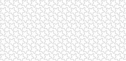 Seamless pattern with stars on a white background vector