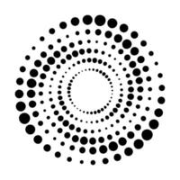 Abstract equalizer music sound wave circle icon symbol. logo design, round line icon, circle item, elements background, illustration vector