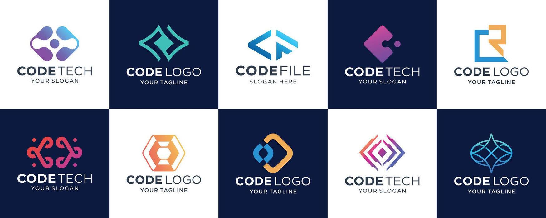 Coding Logo Vector Art, Icons, and Graphics for Free Download