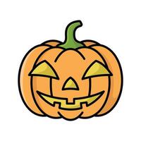 pumpkin icon design template simple and clean vector