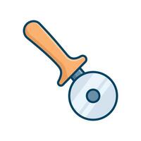 pizza icon design template simple and clean vector