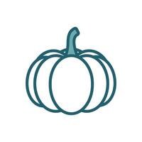 pumpkin icon design template simple and clean vector