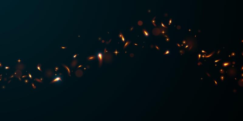 sparkle background virtual flame design illustration