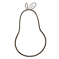 a pear on a transparent background png