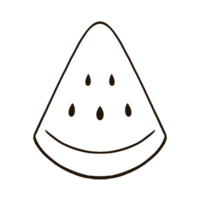 watermelon icon on a transparent background png