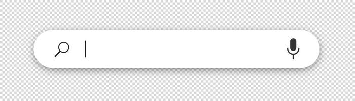 Search bar Internet browser engine on checkered background vector