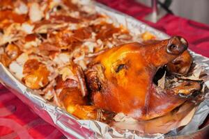 lechon de leche photo