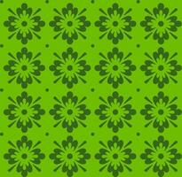 Green floral seamless pattern. Abstract pattern for backgrounds and covers vector