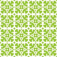 Green seamless pattern on a white background vector