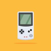 game controller. illustration of square shaped electronic device technology vector