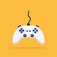 game controller stick. illustration of electronic device technology for playing games vector
