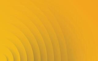 3D Yellow Abstract Circular Background with Futuristic Concept. Future Circle Background. Illustration vector