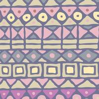 one of pattern design featuring bright colors boxes, triangles, and ovals in a beautiful arrangement. vector