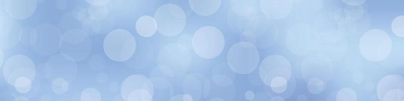 Abstract circle bokeh background. Smooth soft blue blur effect background. Blue light color gradient. illustration vector