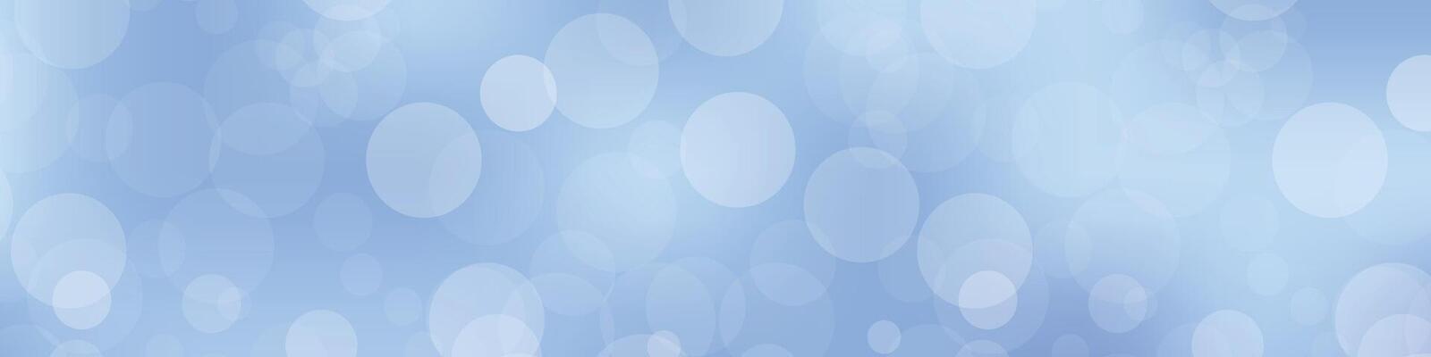 Abstract circle bokeh background. Smooth soft blue blur effect background. Blue light color gradient. illustration