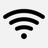 Wifi wireless internet signal icon. Wifi signal icon. Web network connect logo sign. illustration vector