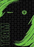 a black and green background with the word team on it vector