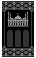 various types of sajadah vector