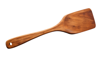 wooden spatula on isolated background png