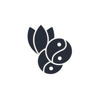 Tai Chi icon. .Editable stroke.linear style sign for use web design,logo.Symbol illustration. vector