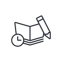 compose icon. .Editable stroke.linear style sign for use web design,logo.Symbol illustration. vector