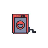 washing icon. .Editable stroke.linear style sign for use web design,logo.Symbol illustration. vector
