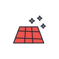 floor icon. .Editable stroke.linear style sign for use web design,logo.Symbol illustration. vector